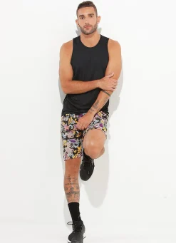 Dona Jo tank tops>A.O.P Tank UPF 50+ Black