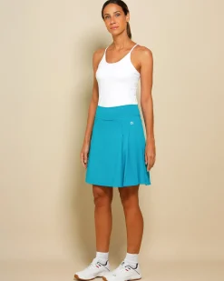 Dona Jo Dresses|skirts>Classic Skirt / Skort 19 Teal
