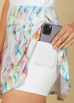 Dona Jo Dresses|skirts>Court Skirt / Skort 14.5 Rainbow
