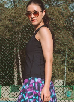Dona Jo tank tops>Court Tank Black