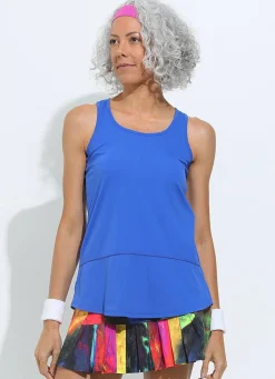 Dona Jo tank tops>Day Glow Tank UPF 50+ Oceano