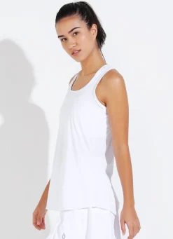 Dona Jo tank tops>Day Glow Tank White