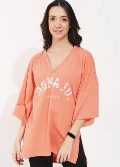 Dona Jo short sleeve shirts>DonaJo Shirt Orange