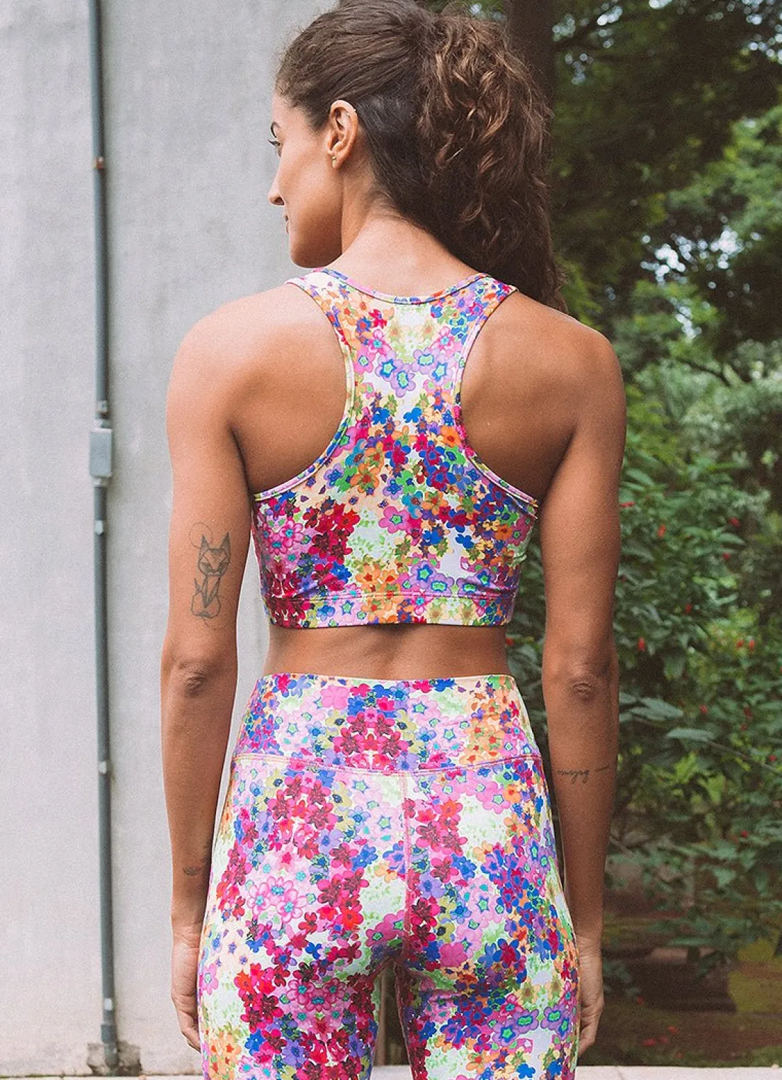 Dona Jo sports bras>Ease Bra Floret