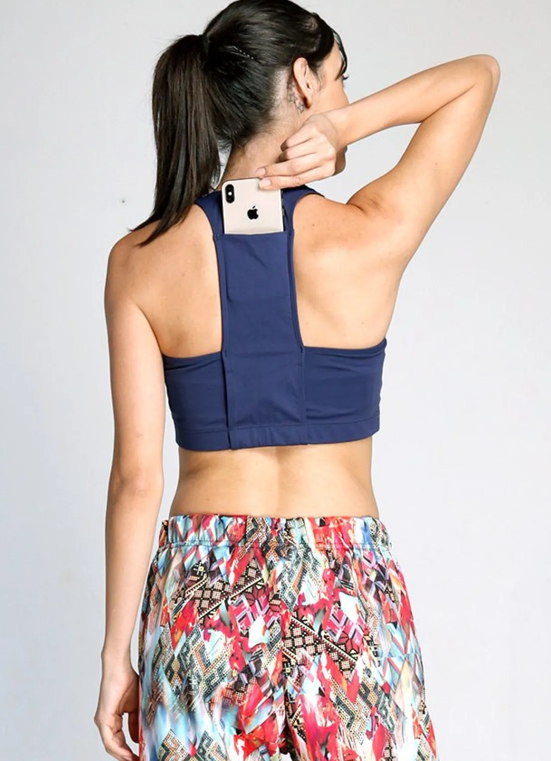 Dona Jo sports bras>Jo-Go Bra Navy
