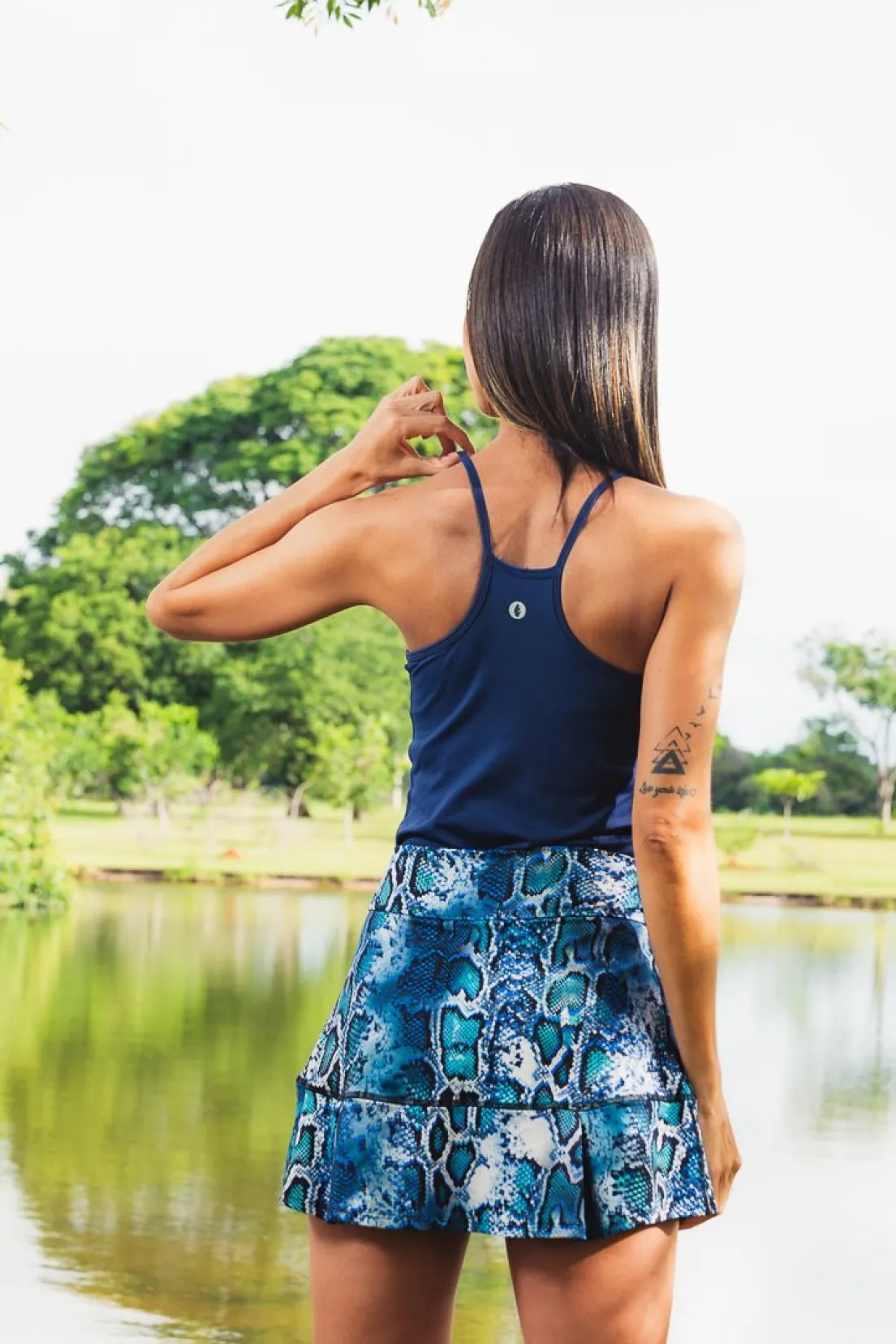 Dona Jo Dresses|skirts>JoJo Skirt / Skort 14.5 Python Prism