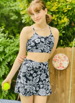 Dona Jo sports bras>Love Bra White Lily