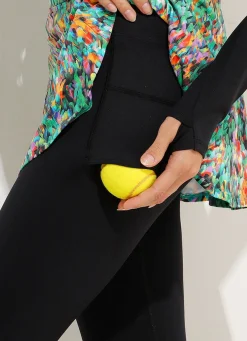 Dona Jo skirted leggings & capris|skirted leggings & capris><noscript><img width=