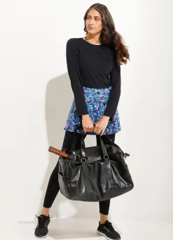 Dona Jo skirted leggings & capris|skirted leggings & capris><noscript><img width=