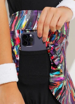 Dona Jo skirted leggings & capris|skirted leggings & capris><noscript><img width=