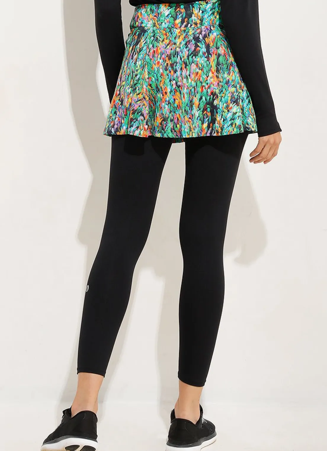 Dona Jo skirted leggings & capris|skirted leggings & capris>Love Skirted Legging Serene