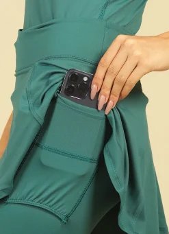 Dona Jo skirted leggings & capris|skirted leggings & capris><noscript><img width=