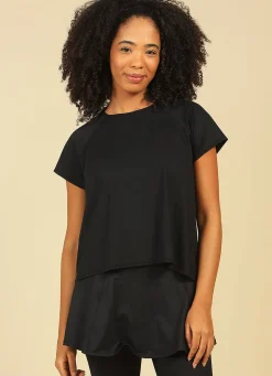 Dona Jo short sleeve shirts><noscript><img width=