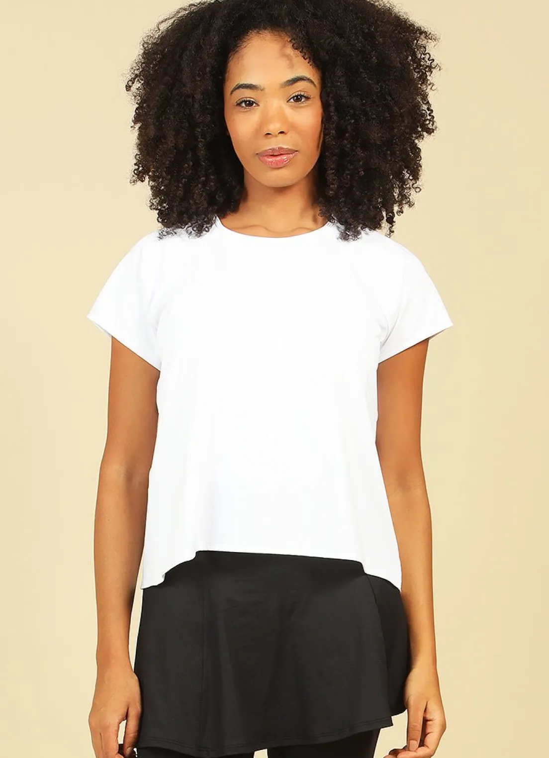Dona Jo short sleeve shirts>Move T UPF 50+ White
