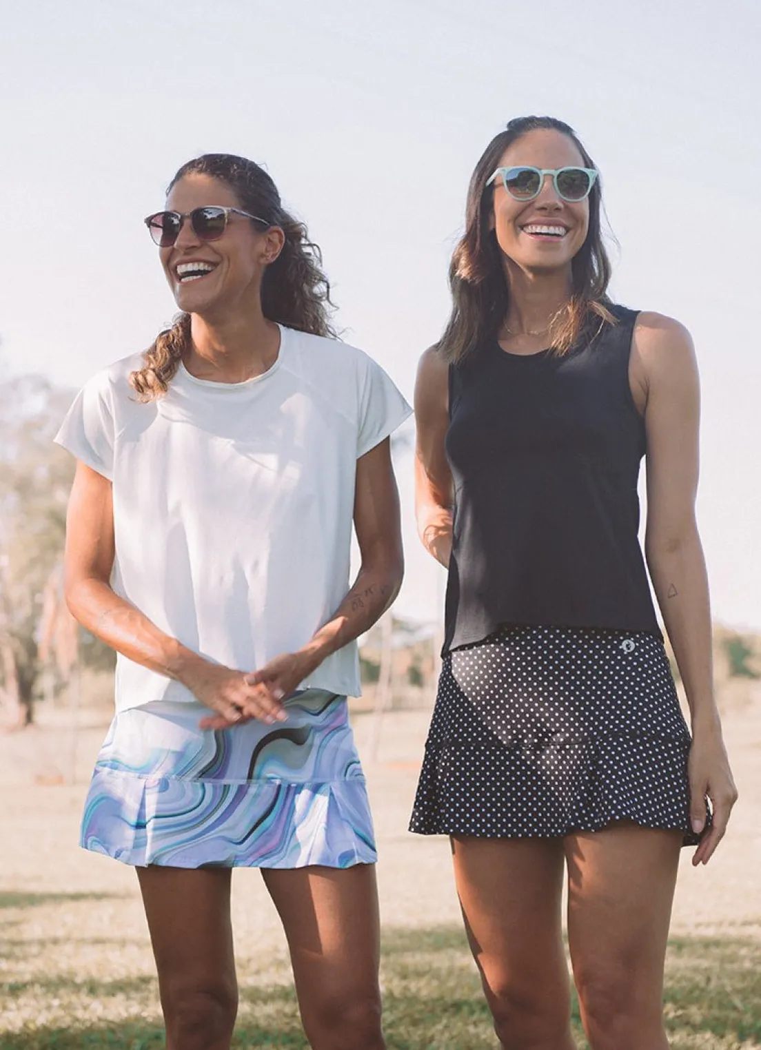 Dona Jo short sleeve shirts>Move T UPF 50+ White