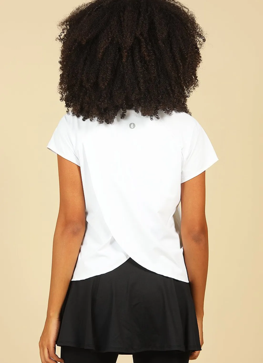Dona Jo short sleeve shirts>Move T UPF 50+ White