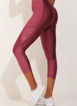 Dona Jo leggings & capris>Power Capri Geo Viena
