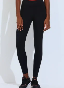 Dona Jo leggings & capris>Running Leggings Black