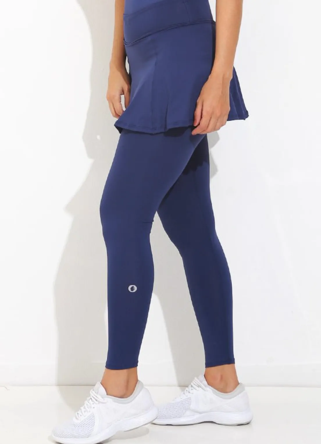 Dona Jo skirted leggings & capris|skirted leggings & capris>Skirted Legging ECO Navy