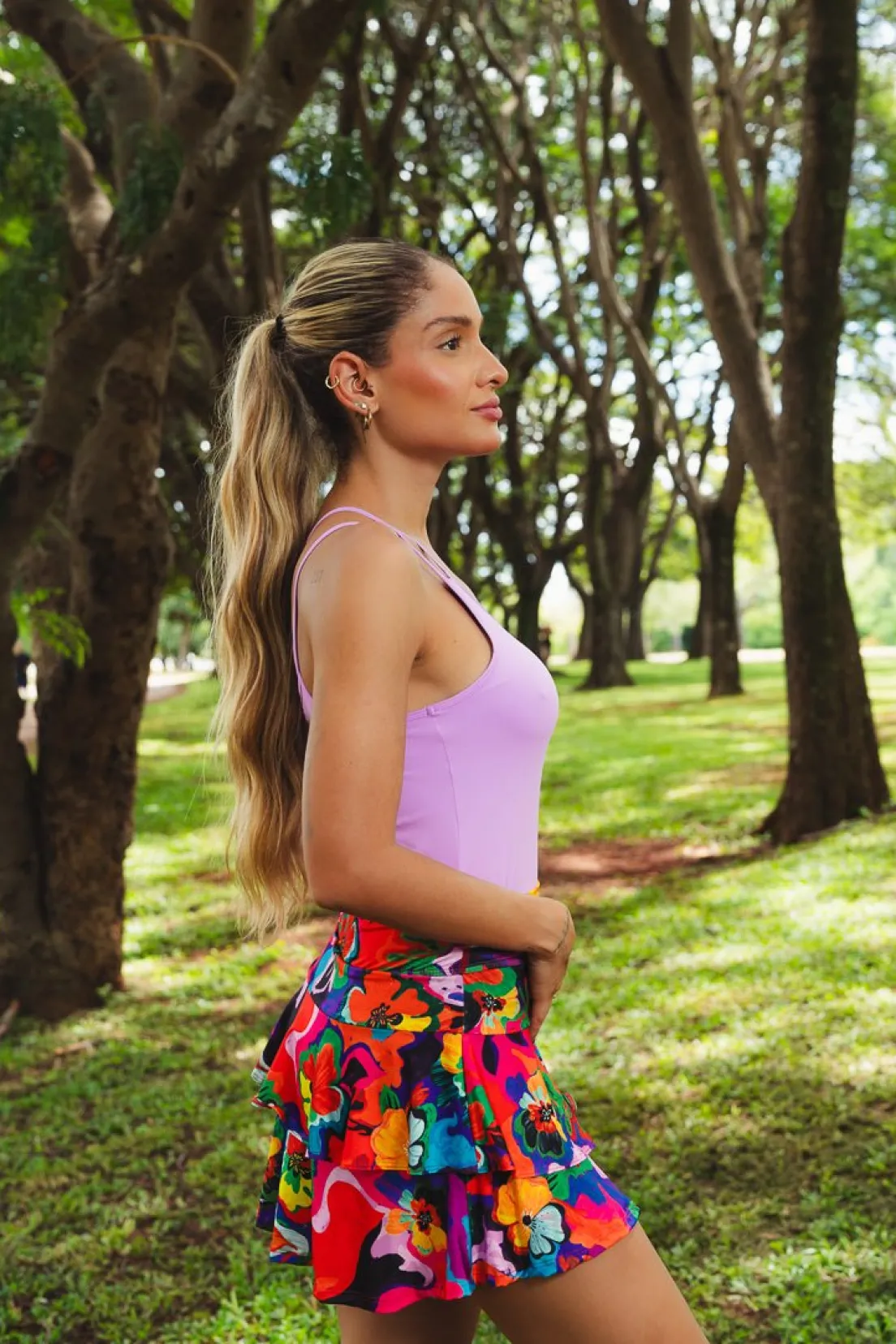 Dona Jo Dresses|skirts>Soar Skirt / Skort 14.5 Amaryllis