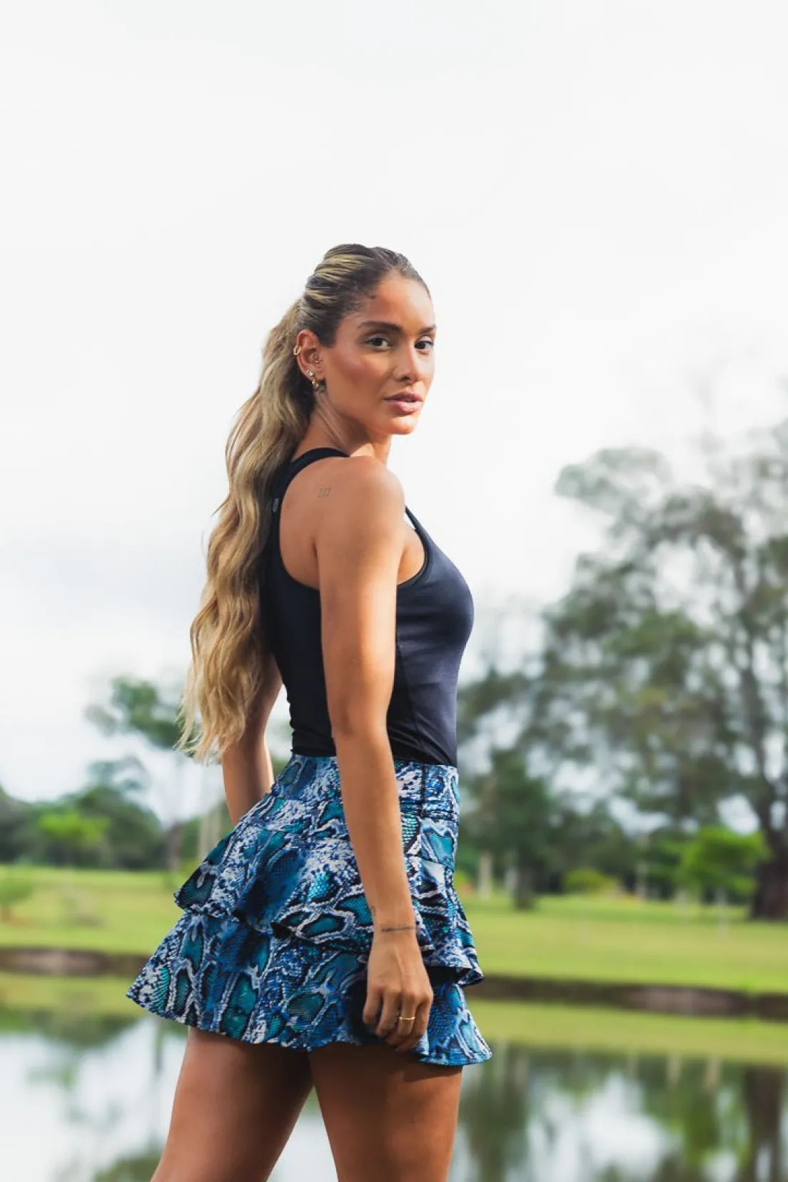 Dona Jo Dresses|skirts>Soar Skirt / Skort 14.5 Python Prism