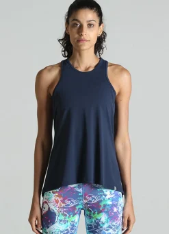 Dona Jo tank tops>Urban Tank UPF 50+ Navy