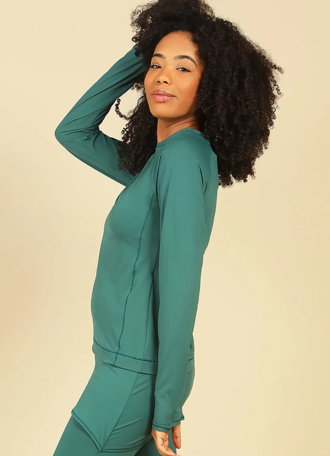 Dona Jo long sleeve shirts>UV Pro Shirt UPF 50+ Verde Real