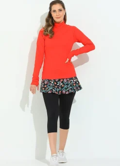 Dona Jo long sleeve shirts>Warm Up Shirt UPF 50+ Pitanga